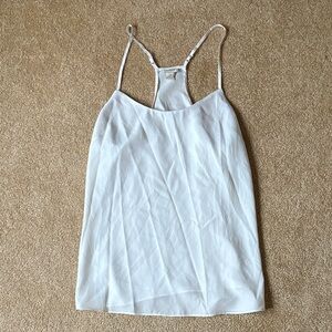J. Crew White Camisole Top size 6